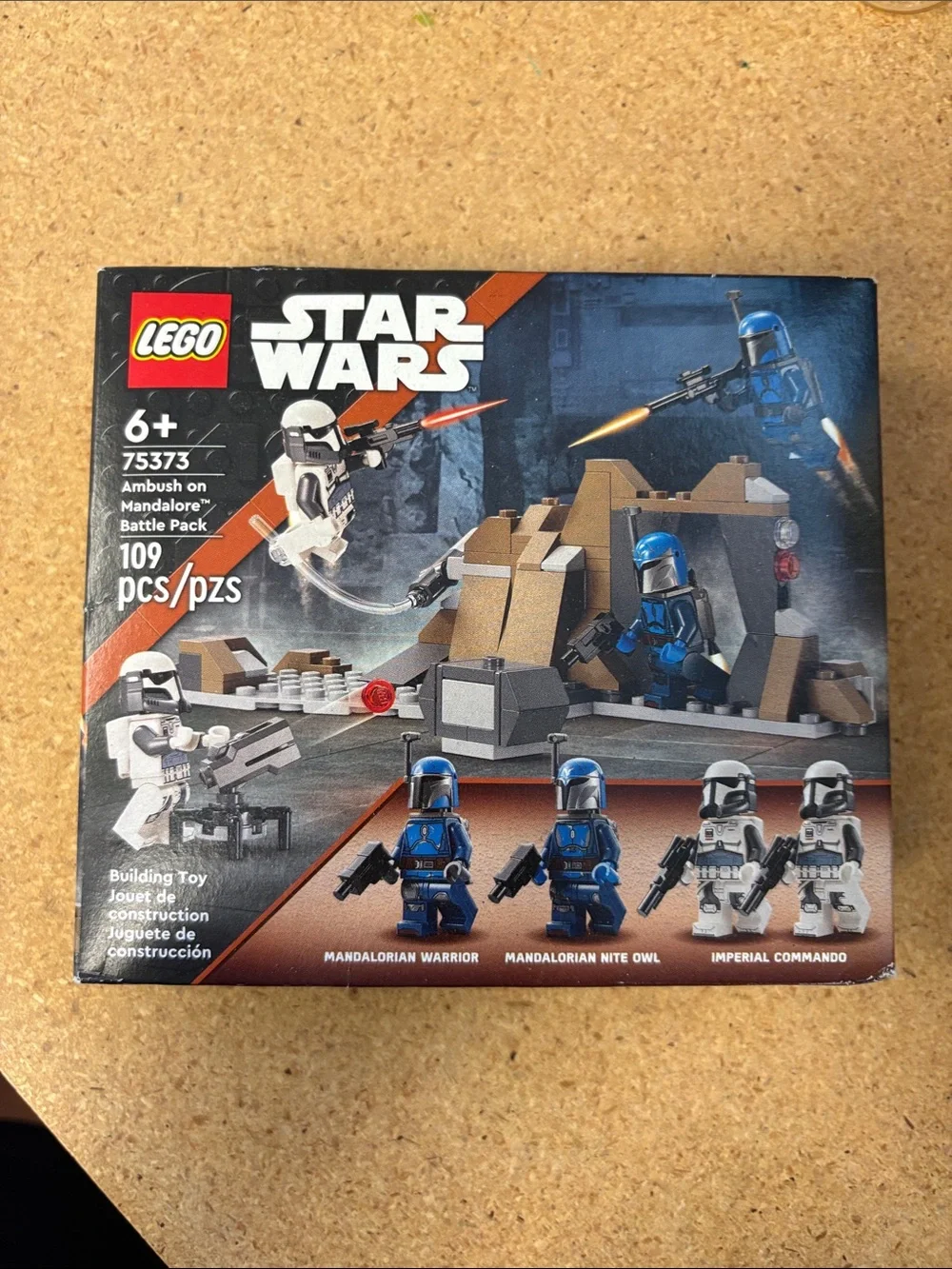 LEGO Star Wars Ambush on Mandalore Battle Pack 75373 New Sealed 109 pcs